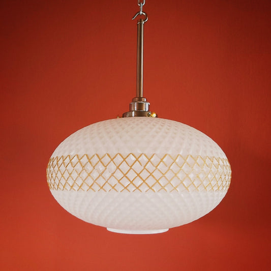 oval glass light