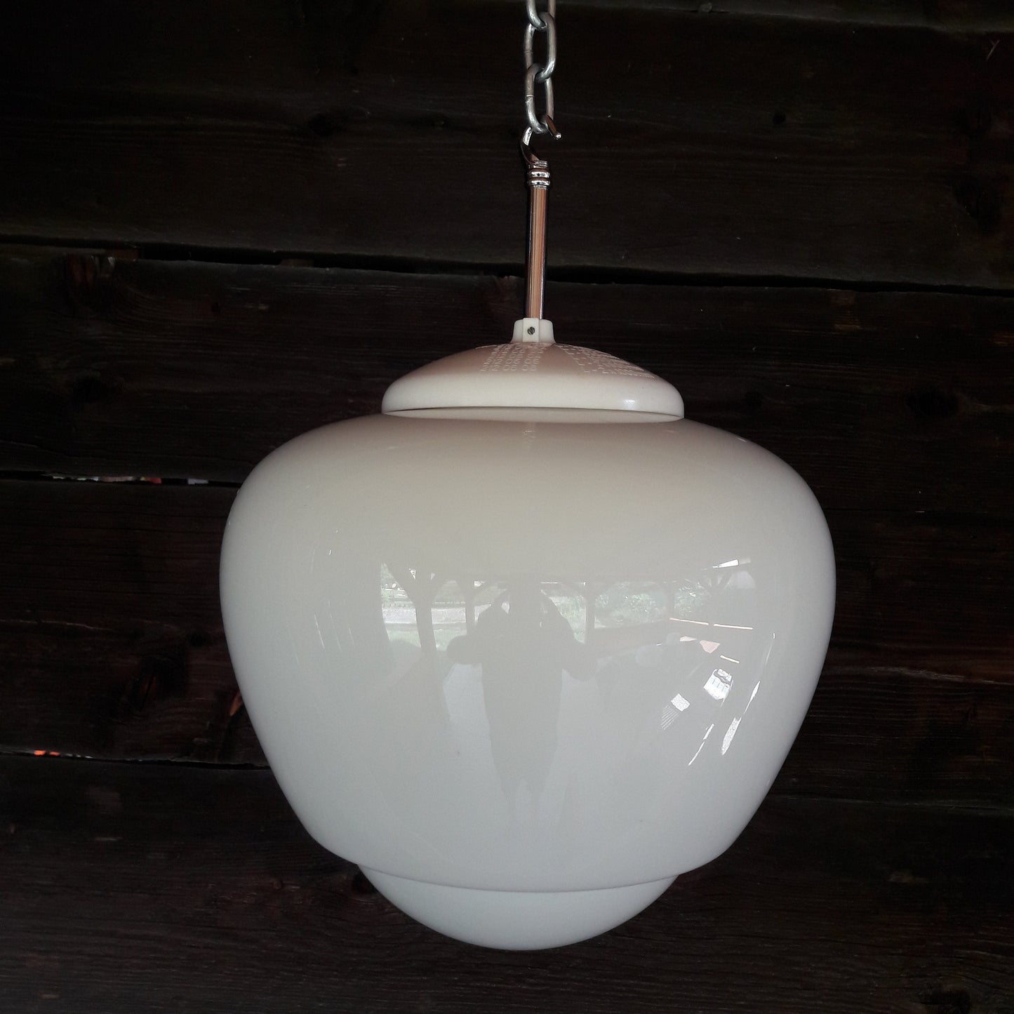 opaline schoolhouse pendant