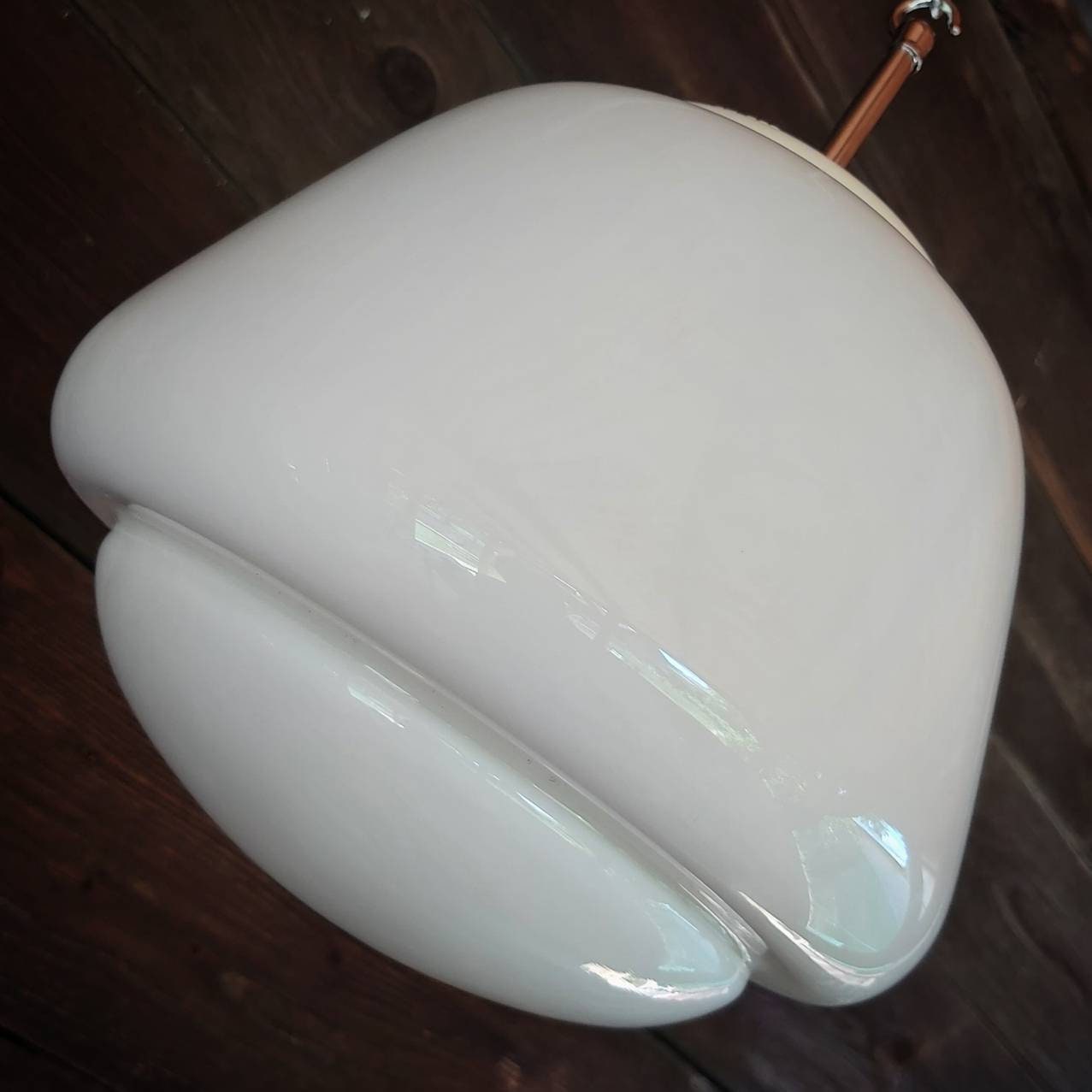 opaline pendant light