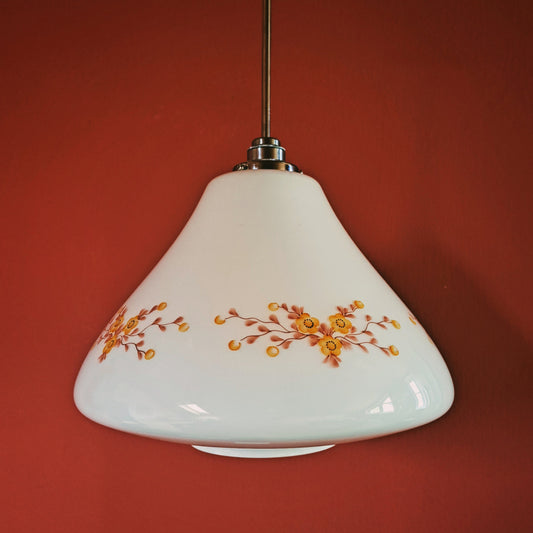 opaline glass pendant